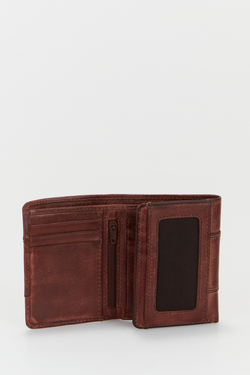RFID Max Leather Trifold Wallet