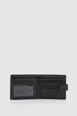 RFID Leather Tab Wallet
