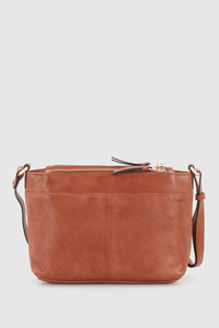 Selina Leather Crossbody Bag