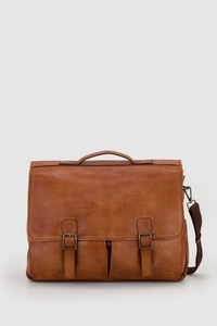 Aaron Leather Briefcase