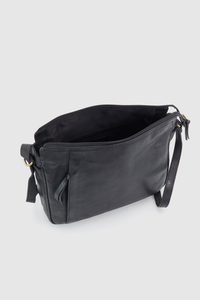 Cam Leather Large Crossbody Bag