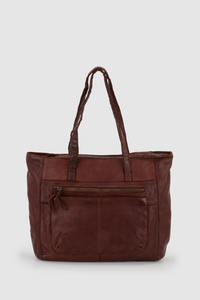 Ty Leather Tote Bag