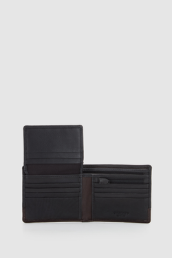 RFID Ray Leather Bifold Wallet