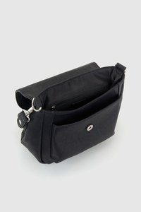 Stitch Detail Flapover Bag