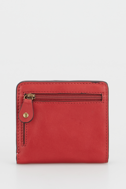 RFID Leather Slim CC Wallet
