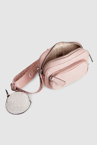 Lya Mini Double Zip Crossbody Bag