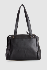 Zip Pocket Panel Tote Bag