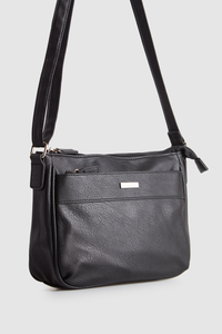 PU Slip Pocket Crossbody Bag