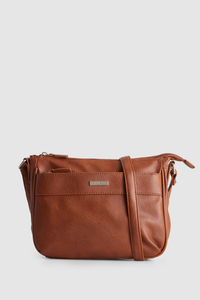 PU Slip Pocket Crossbody Bag