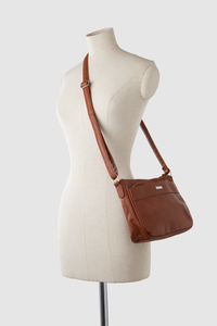 PU Slip Pocket Crossbody Bag
