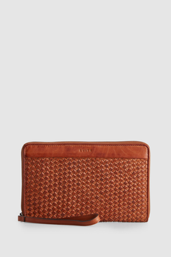 RFID Palma Leather Travel Wallet
