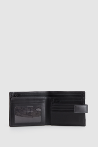 Leather Tab Wallet