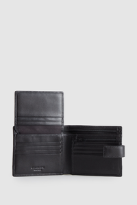 Leather Tab Wallet