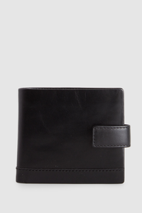 Leather Tab Wallet