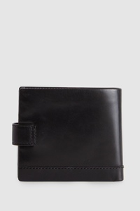 Leather Tab Wallet