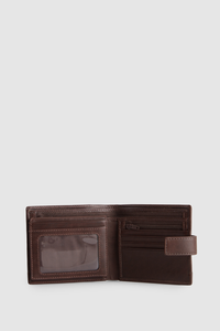 Leather Tab Wallet
