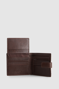 Leather Tab Wallet