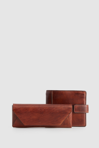 Leather Glasses Case & Wallet