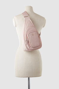 Gia Multi Pocket Nylon Sling Bag