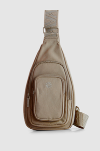Gia Multi Pocket Nylon Sling Bag