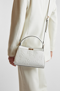 Posy Embossed Mini Tote Bag