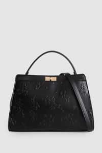 Posy Embossed Tote Bag