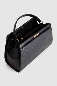 Posy Embossed Tote Bag