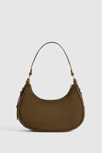 Sophia Vegan Suede Shoulder Bag