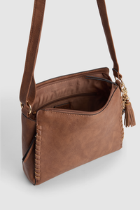 Zip Top Crossbody Bag