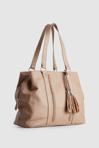 3 Compartment Soft Tote Bag
