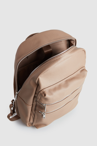 Large 3 Zip Compartment Backpack