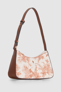 Tropical Canvas Shoulder Bag