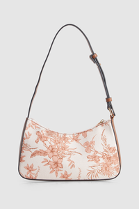 Tropical Canvas Shoulder Bag