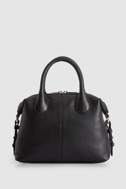 Grace Leather Midi Shopper Bag
