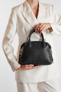 Grace Leather Midi Tote Bag