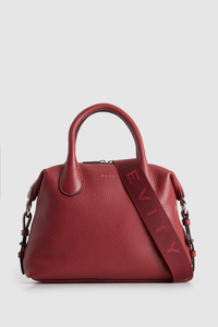 Grace Leather Midi Tote Bag
