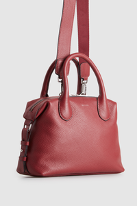 Grace Leather Midi Tote Bag