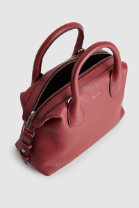Grace Leather Midi Tote Bag