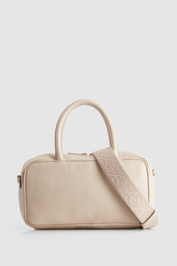 Charli Leather Bowling Bag