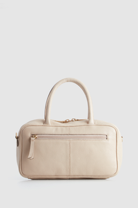 Charli Leather Bowling Bag
