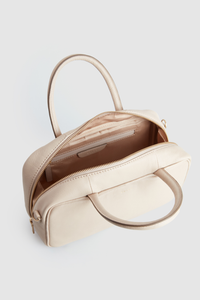 Charli Leather Bowling Bag