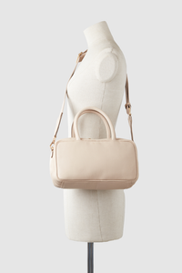 Charli Leather Bowling Bag