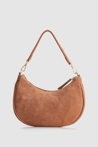 Margo Leather Suede Hobo Bag