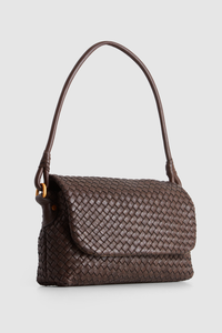 Margo Leather Flap Crossbody Bag
