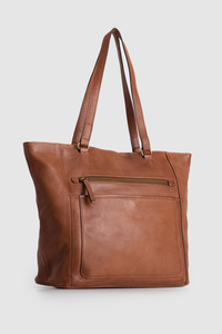 Wynn Leather Tote Bag