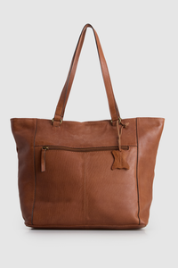 Wynn Leather Tote Bag