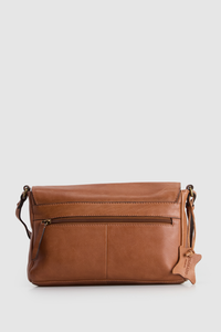 Wynn Leather Flap Crossbody Bag
