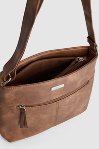 Zip Pocket Across Body Bag