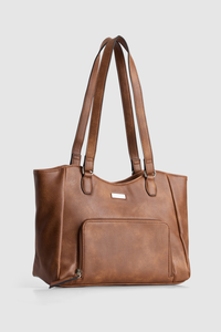 Zip Pocket Tote Bag