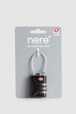 Flexi Cable Combination TSA Lock